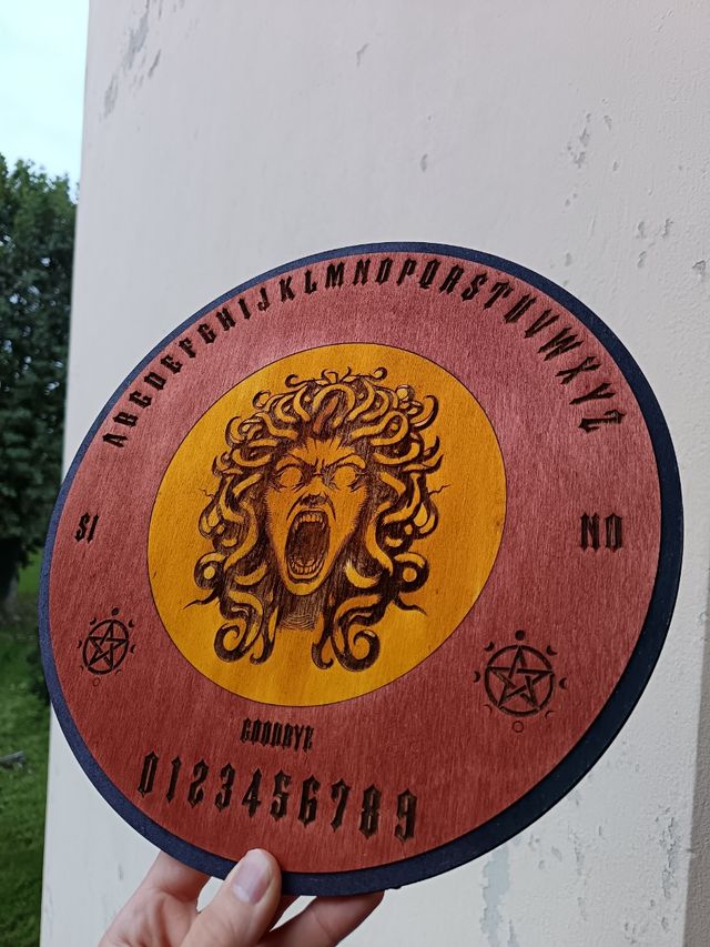 Tavola Ouija in legno da collezione