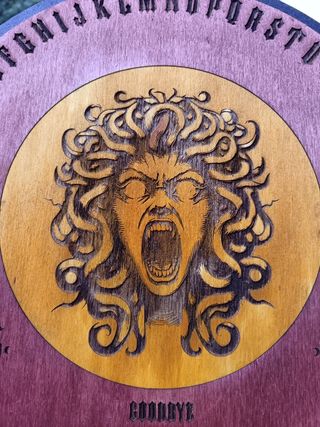 Tavola Ouija in legno da collezione