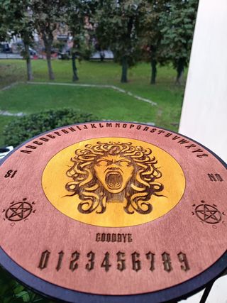 Tavola Ouija in legno da collezione