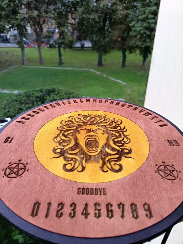 Tavola Ouija in legno da collezione