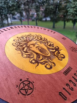 Tavola Ouija in legno da collezione