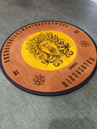 Tavola Ouija in legno da collezione