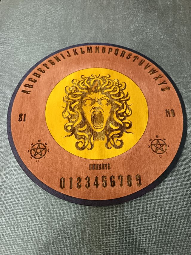 Tavola Ouija in legno da collezione
