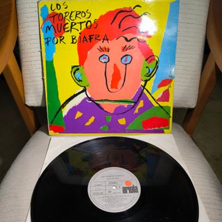 LOS TOREROS MUERTOS POR BIAFRA VINILO LP, ALBUM G+
