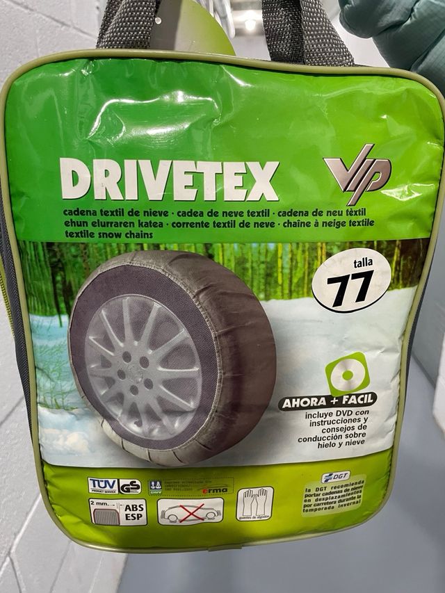 Cadenas textiles para coche