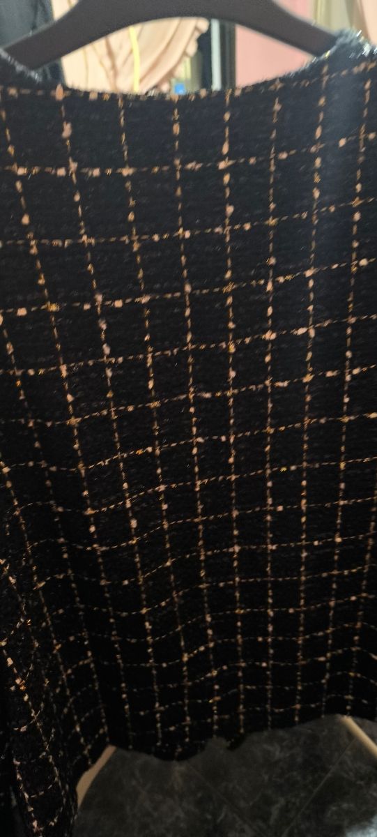 Chaqueta abrigo con mangas de pelo