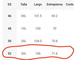 Pantalón vaquero Curvy