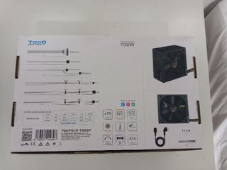 Fuente de alimentación ATX 700W TooQ - PFC Activo