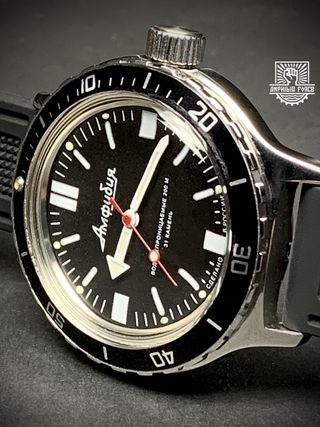Vostok Amphibia 420916 Black Bezel a estrenar