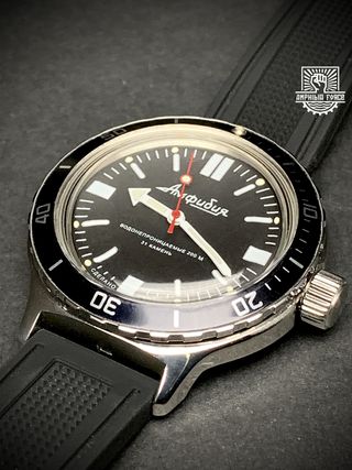 Vostok Amphibia 420916 Black Bezel a estrenar