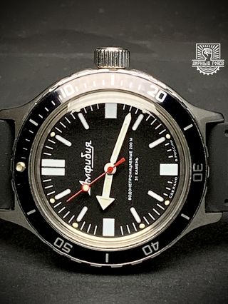 Vostok Amphibia 420916 Black Bezel a estrenar