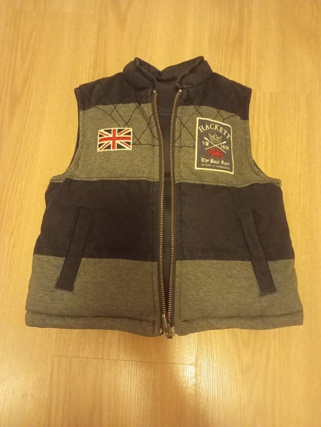 Chaleco Hackett reversible azul Marino