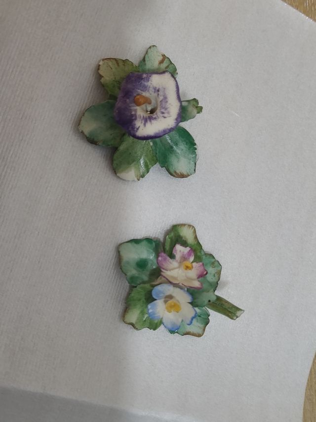 CAPODIMONTE 2 FLORES TARJETEROS