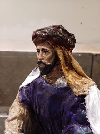 Figura leñador BELEN 37 Cm