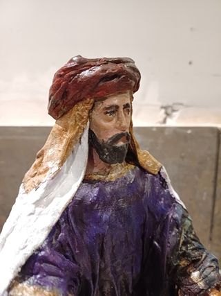 Figura leñador BELEN 37 Cm