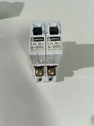 Interruptor diferencial y automaticos