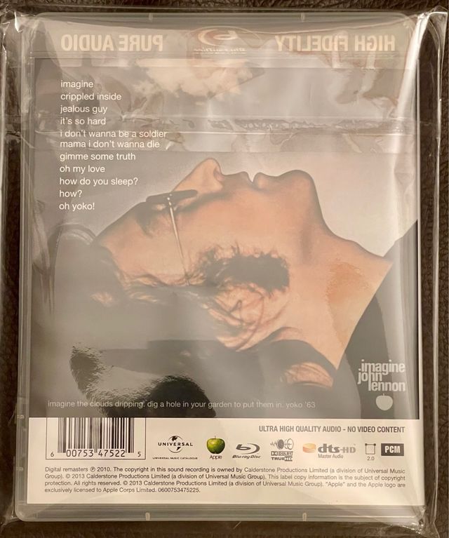 Blu-ray Audio John Lennon, Imagine