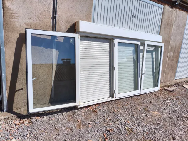 Ventana 3 metros PVC oscilobatiente