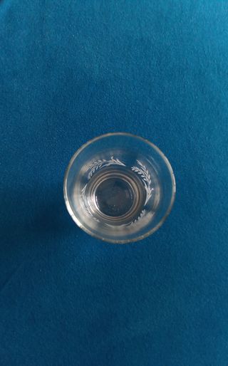 7 calici per liquori primo '900