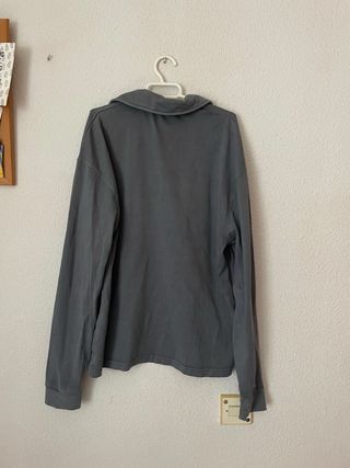 nuevo con etiquetas polo gris 