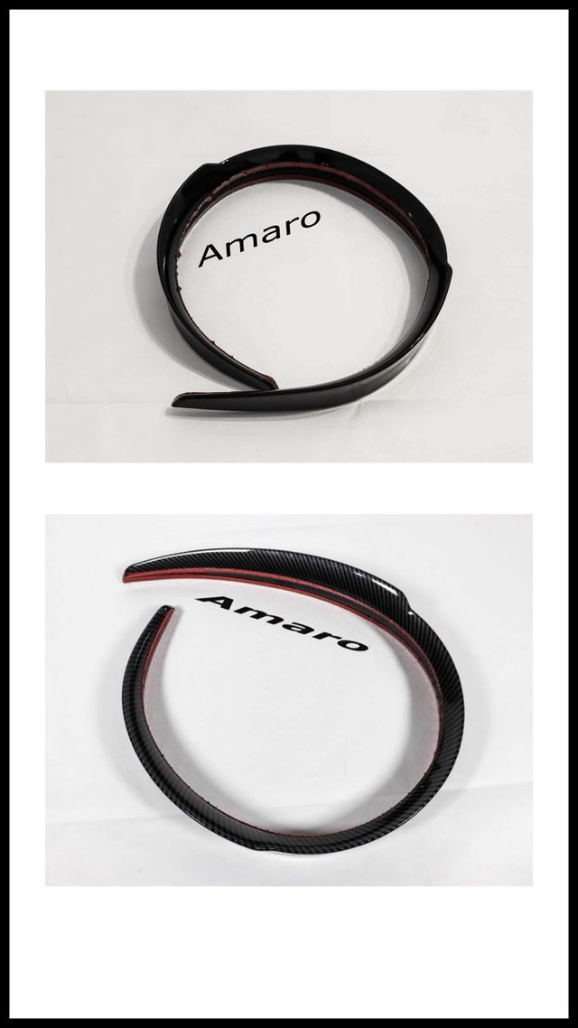 Alerón trasero Alleron/con aspecto de carbono o negro 