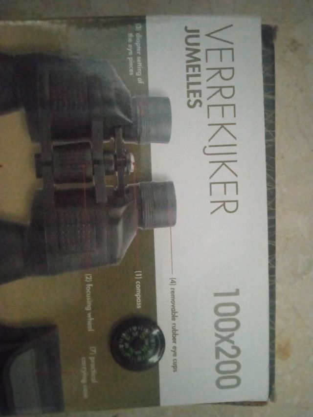 Prismáticos verrekijker 100x200