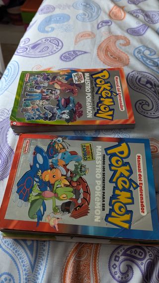 Manuales pokemon 2003 y 2005
