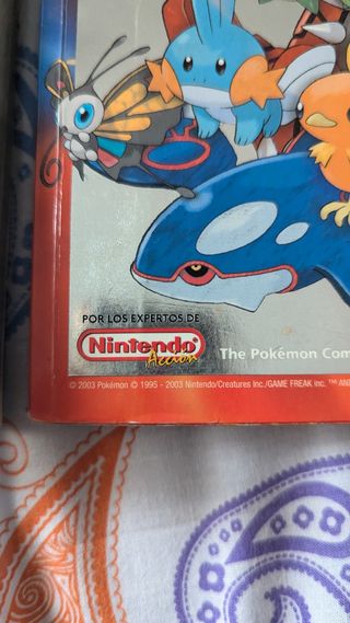 Manuales pokemon 2003 y 2005