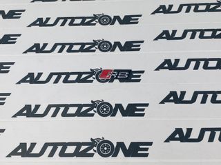 Emblema adhesivo RS negro para volante de Audi