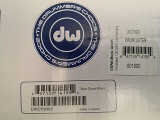 DW DRUMS ALZABOMBO DRUM LIFTER DWCP9909. (NUEVO)
