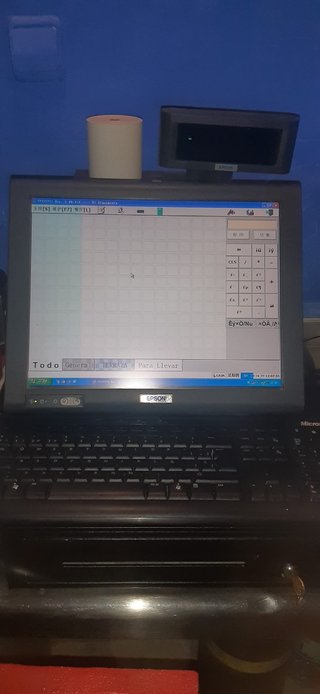 TPV Epson IM-700 ,pantalla táctil,cajon,impresora