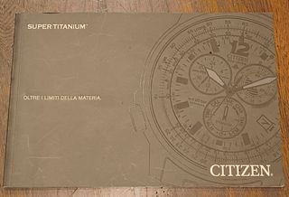 Due cataloghi Citizen