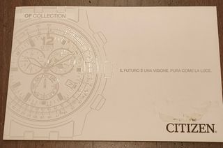 Due cataloghi Citizen