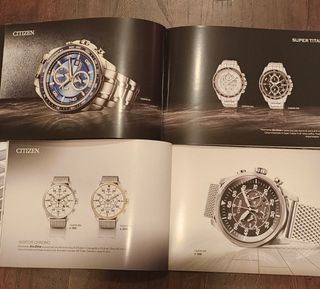 Due cataloghi Citizen