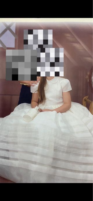 Vestido comunión + accesorios