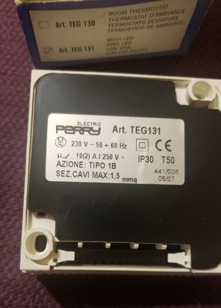 Perry TERMOSTATO AMBIENTE