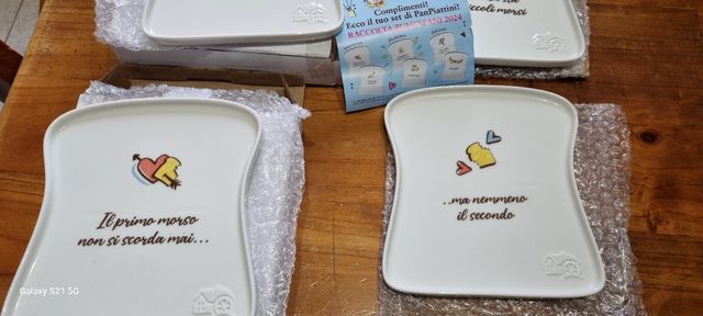 Set completo panpiattini mulino bianco