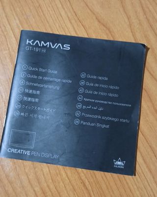 Huion Kamvas GT191 V2 19,5'' Reclinable para PC