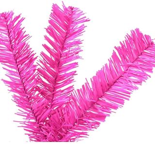 Árbol de Navidad fucsia