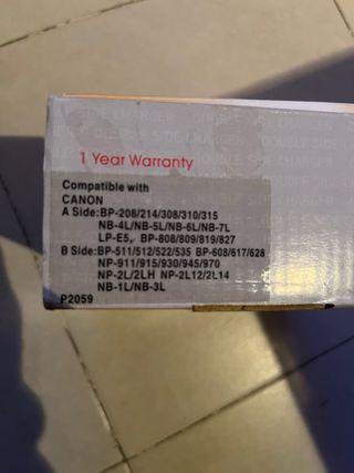 Cargador de baterias