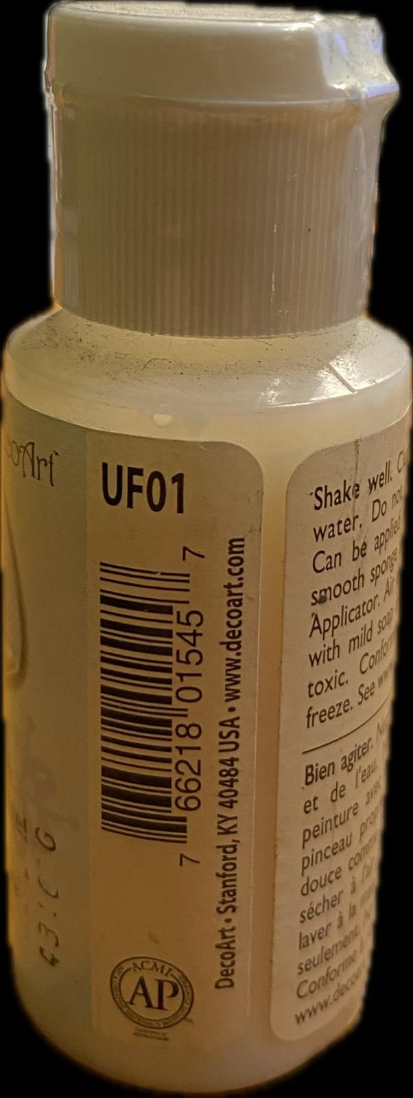 ULTRA frost bianco 29,6ml - DecoArt x6