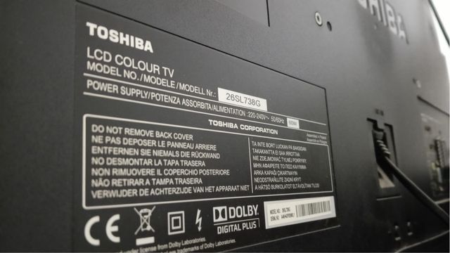 TELEVISION TOSHIBA 26 pulgadas