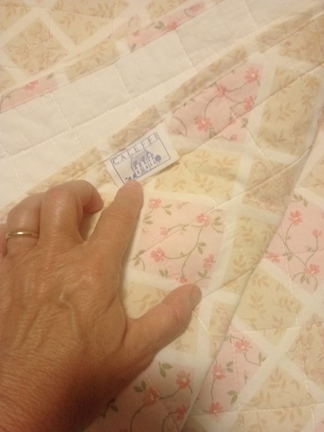 Trapuntino matrimoniale Caleffi