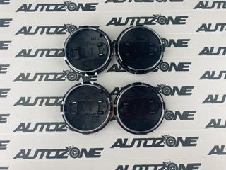 Emblema Audi negro 61 mm para centro de llantas
