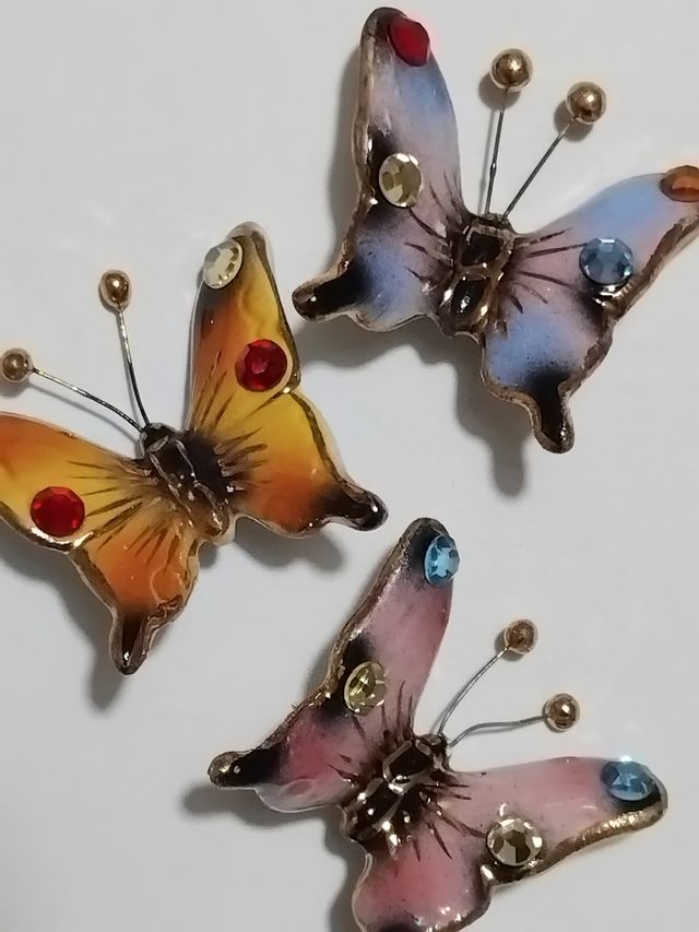 Spille in ceramica smaltata