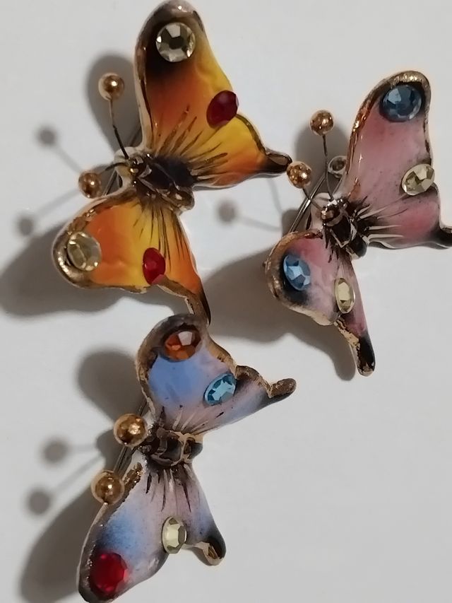 Spille in ceramica smaltata