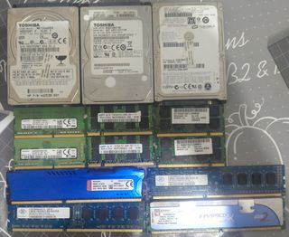 Memoria RAM Disco duro 