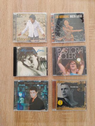 CDs música en español