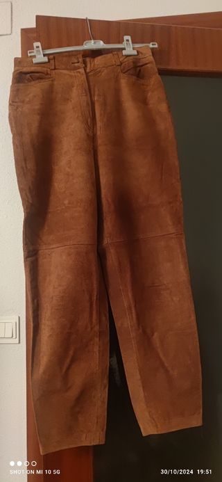 #Pantalón mujer Piel