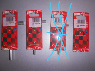 brugola USAG 280 chiave maschio esagonale piegata